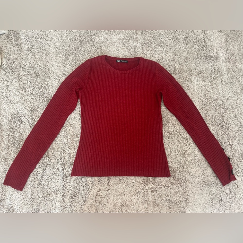 Zara Red Top - Picture 5 of 5